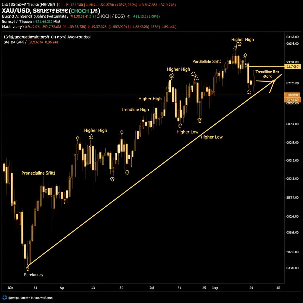 Market Structure — BOS / CHoCH